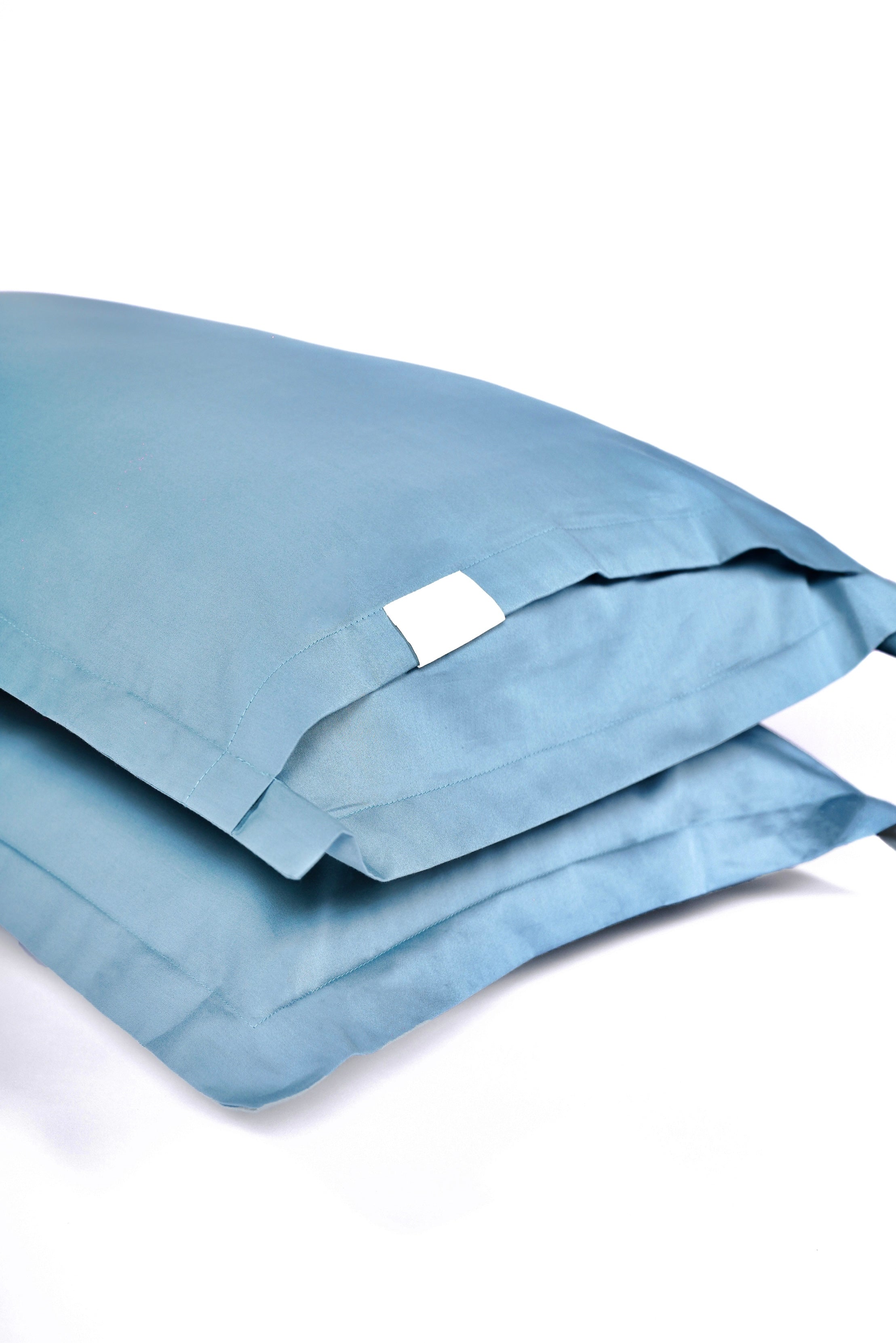 Light Blue - Cotton Satin Pillowcase