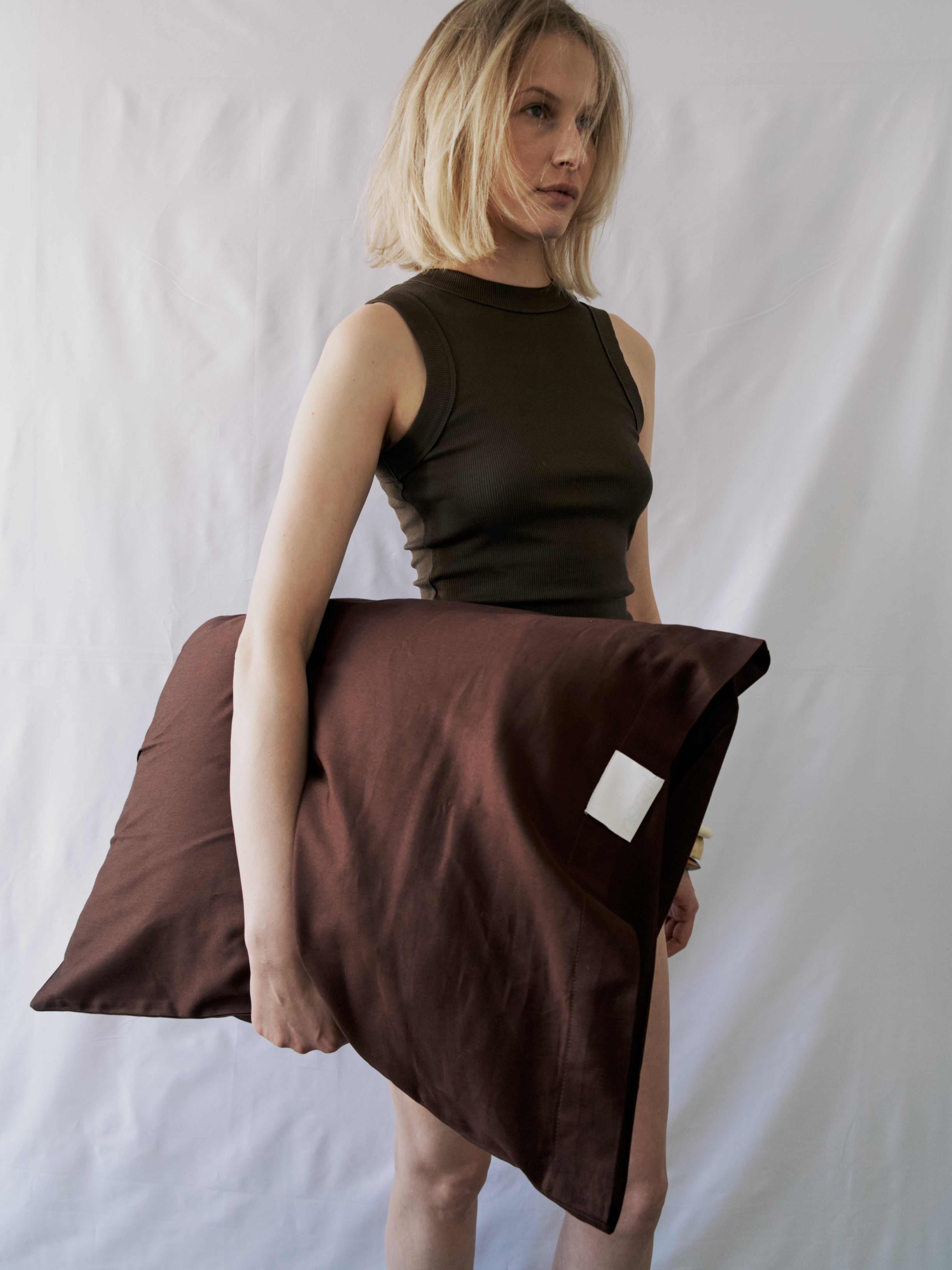 Kahverengi - Tank Set Atlet