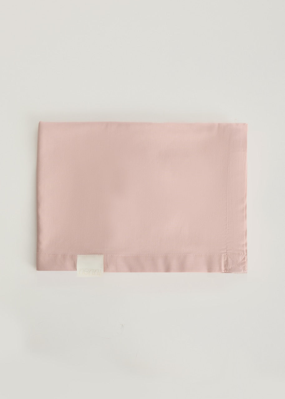 Pembe - Pamuk Saten Çarşaf