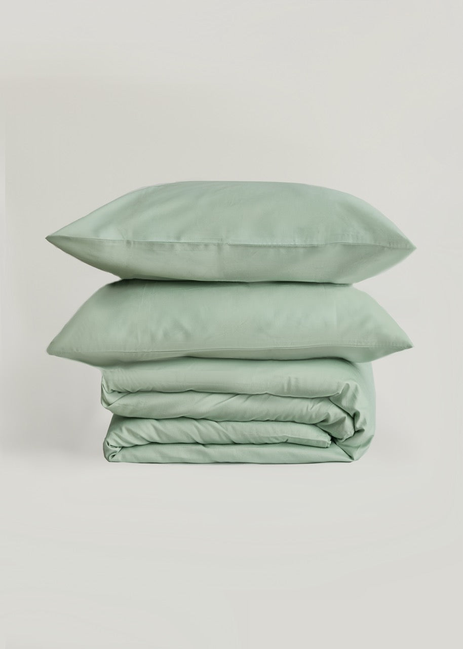 Mint - Pamuk Saten Nevresim Takımı