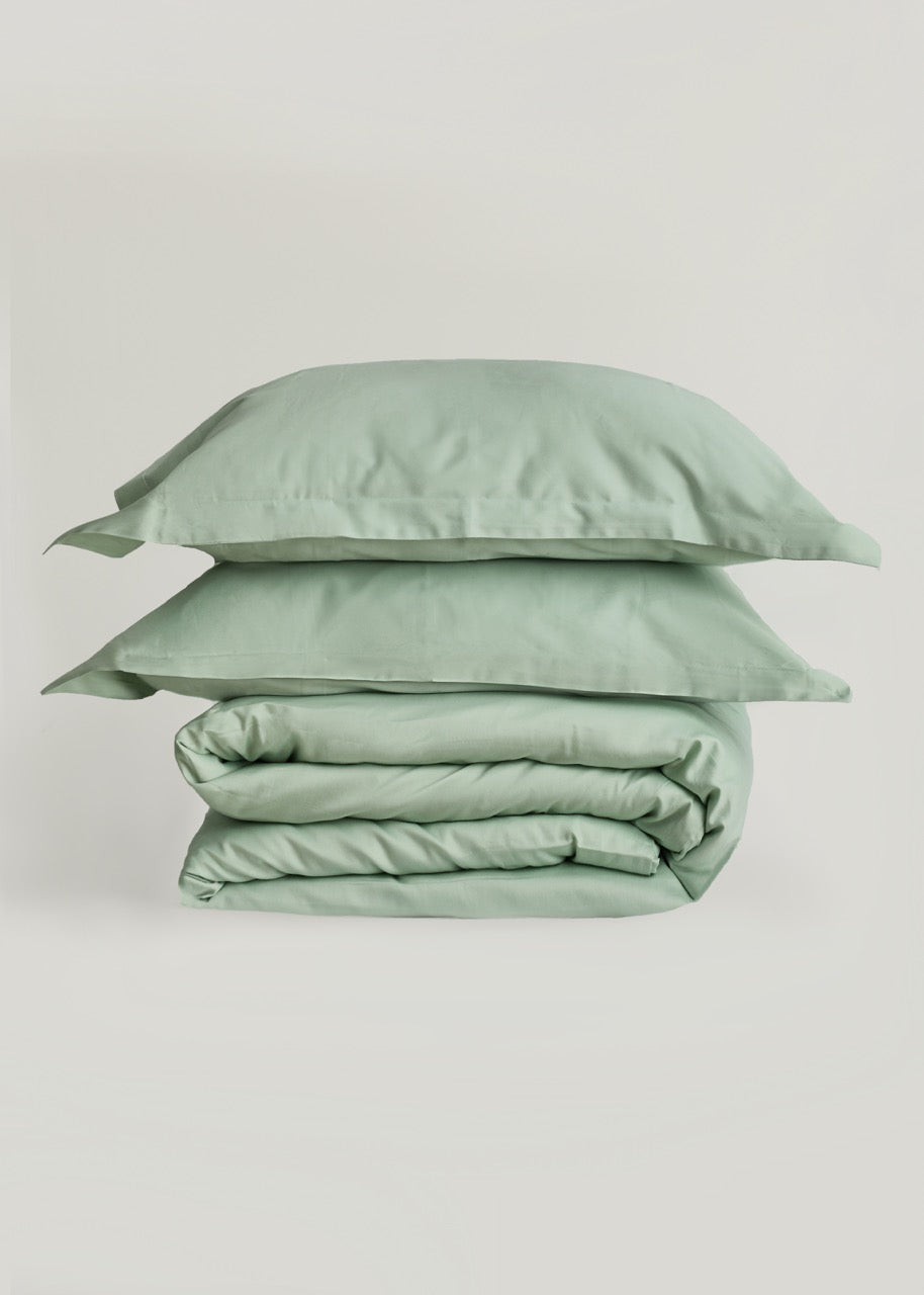 Mint - Pamuk Saten Nevresim Takımı