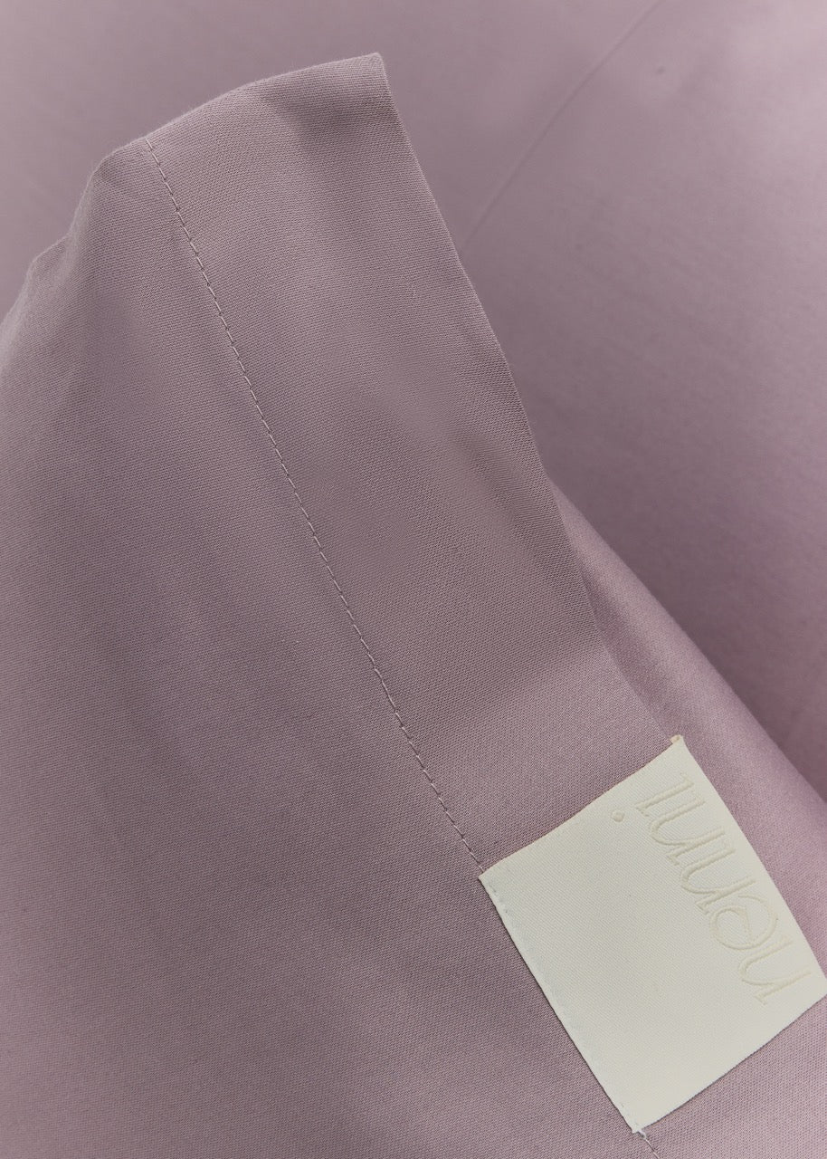 Lila - Pamuk Saten Nevresim Takımı