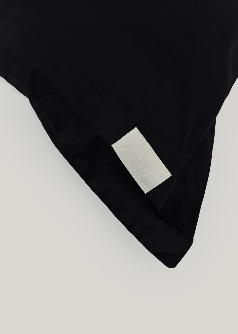 Siyah - Luxe Pamuk Saten Nevresim Takımı