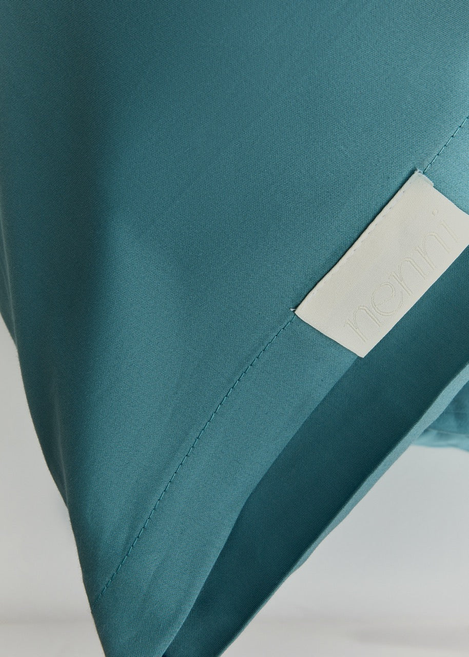 Açık Mavi - Pamuk Saten Nevresim Takımı