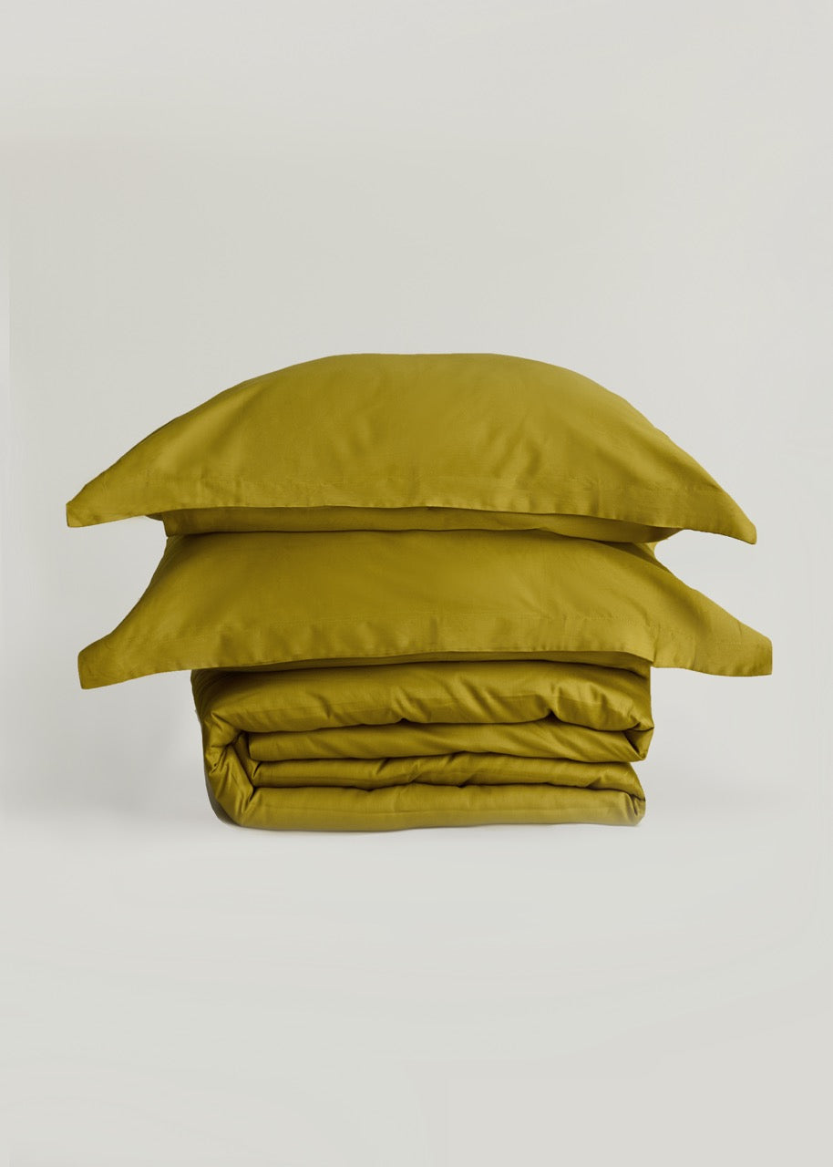 Hardal - Pamuk Saten Nevresim Takımı