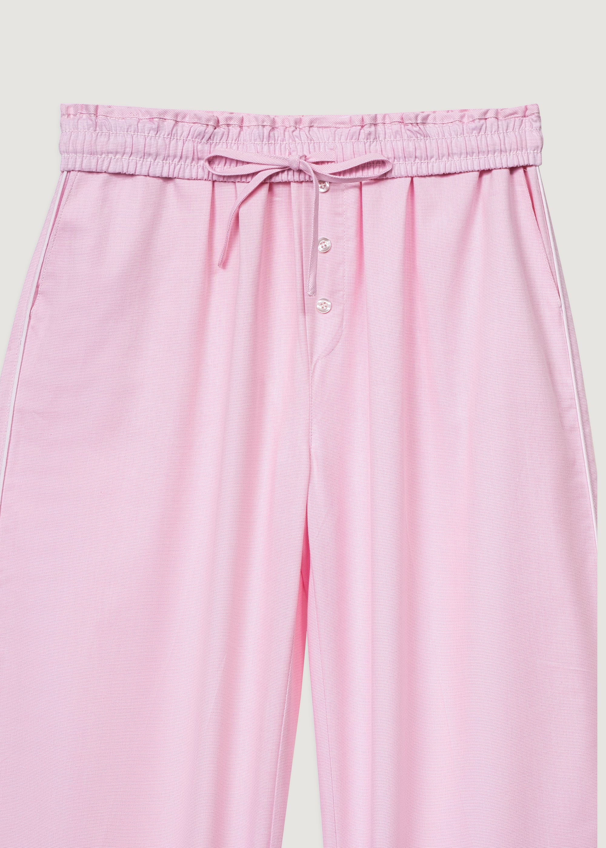 Pembe - Oxford Pijama Pantolon