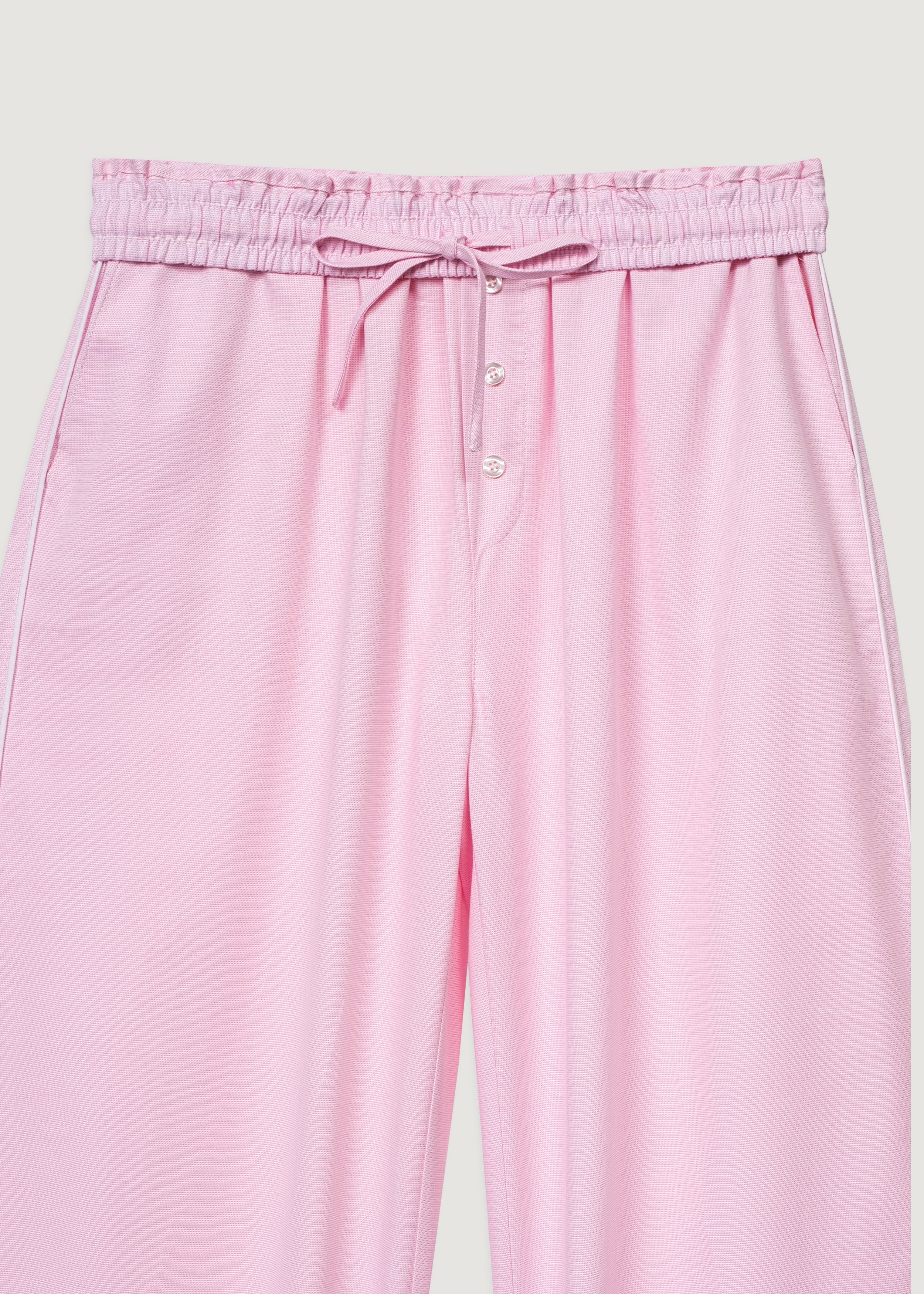 Pembe - Oxford Pijama Pantolon