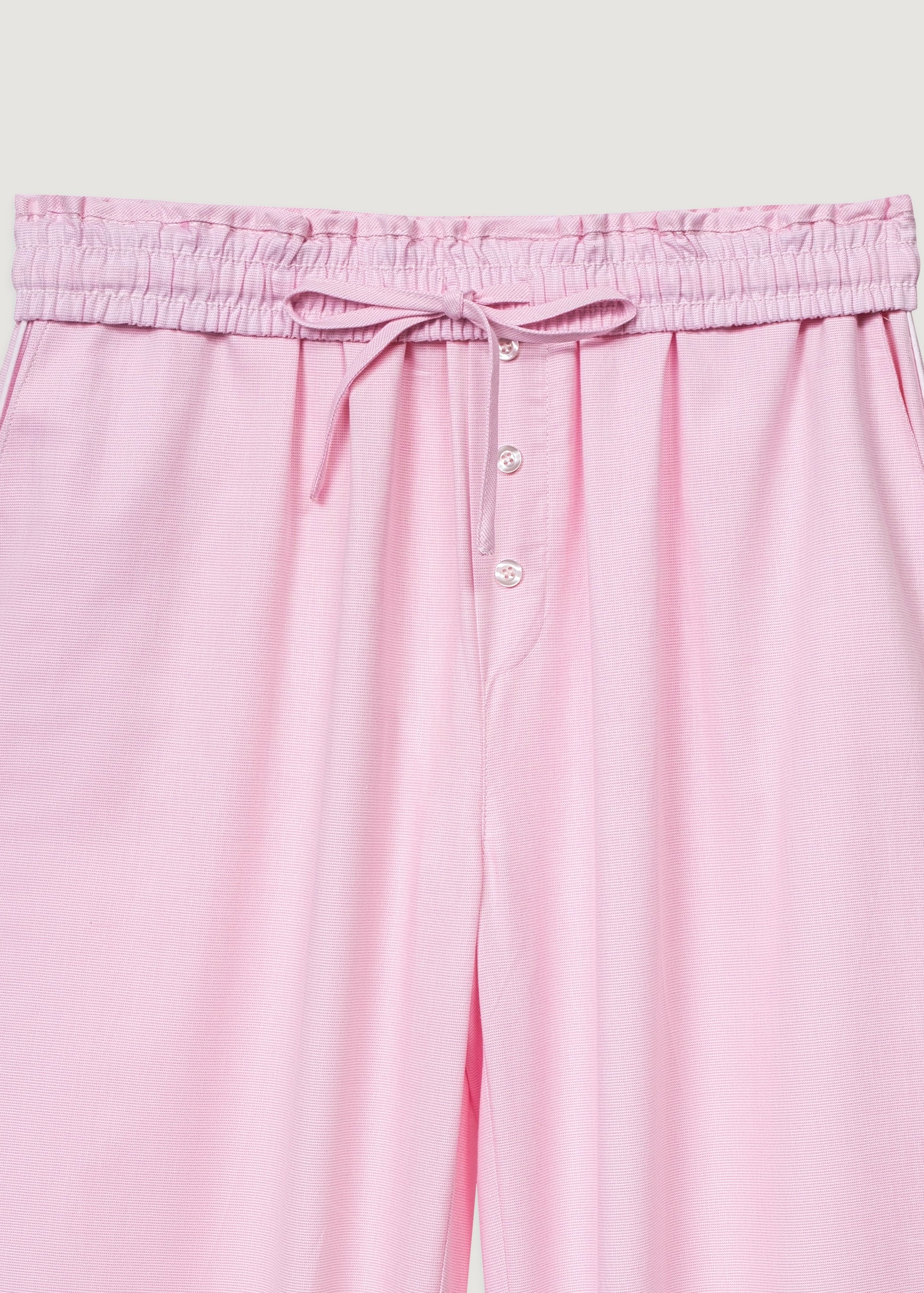 Pembe - Oxford Pijama Şort