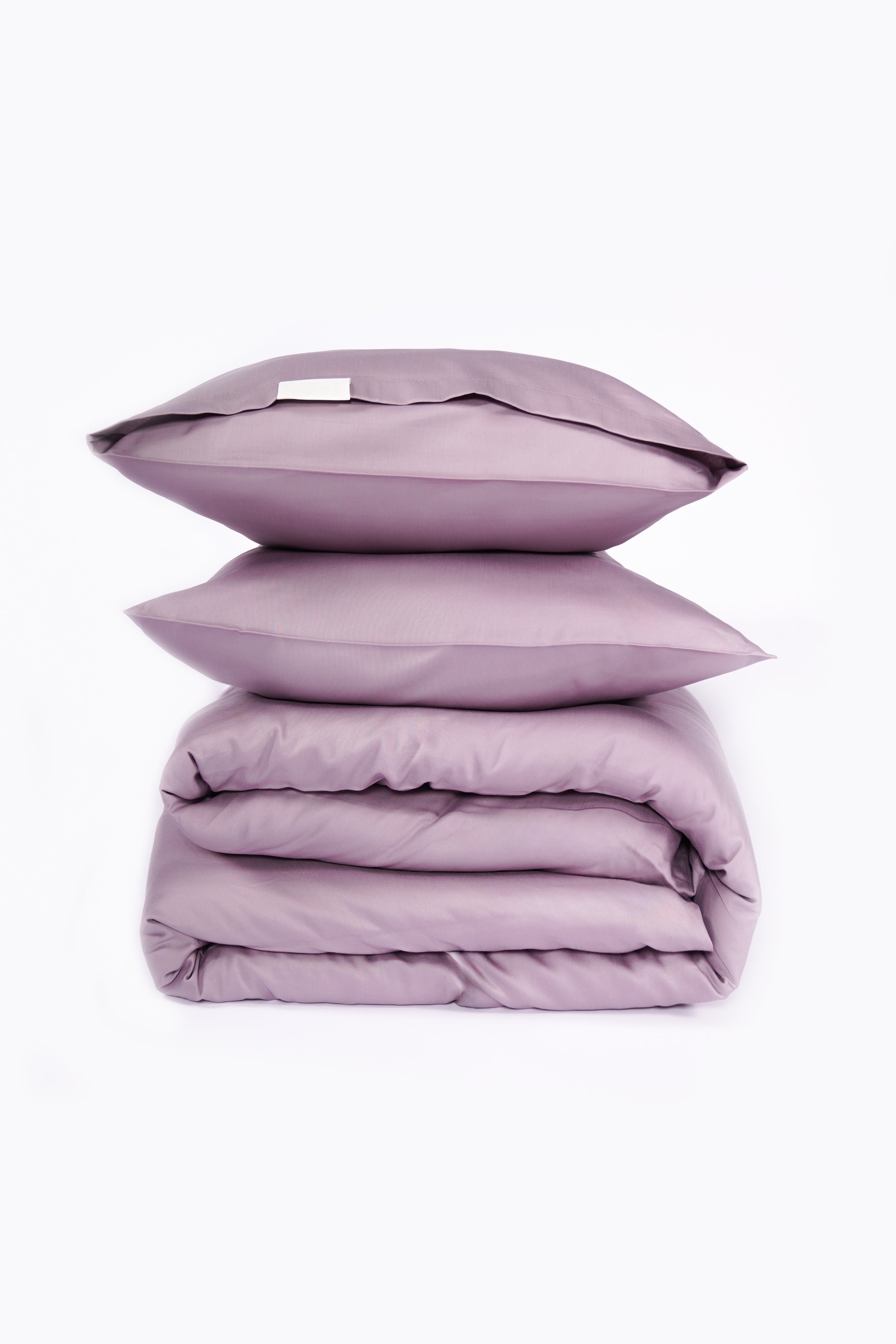 Lilac - Cotton Satin Duvet Cover