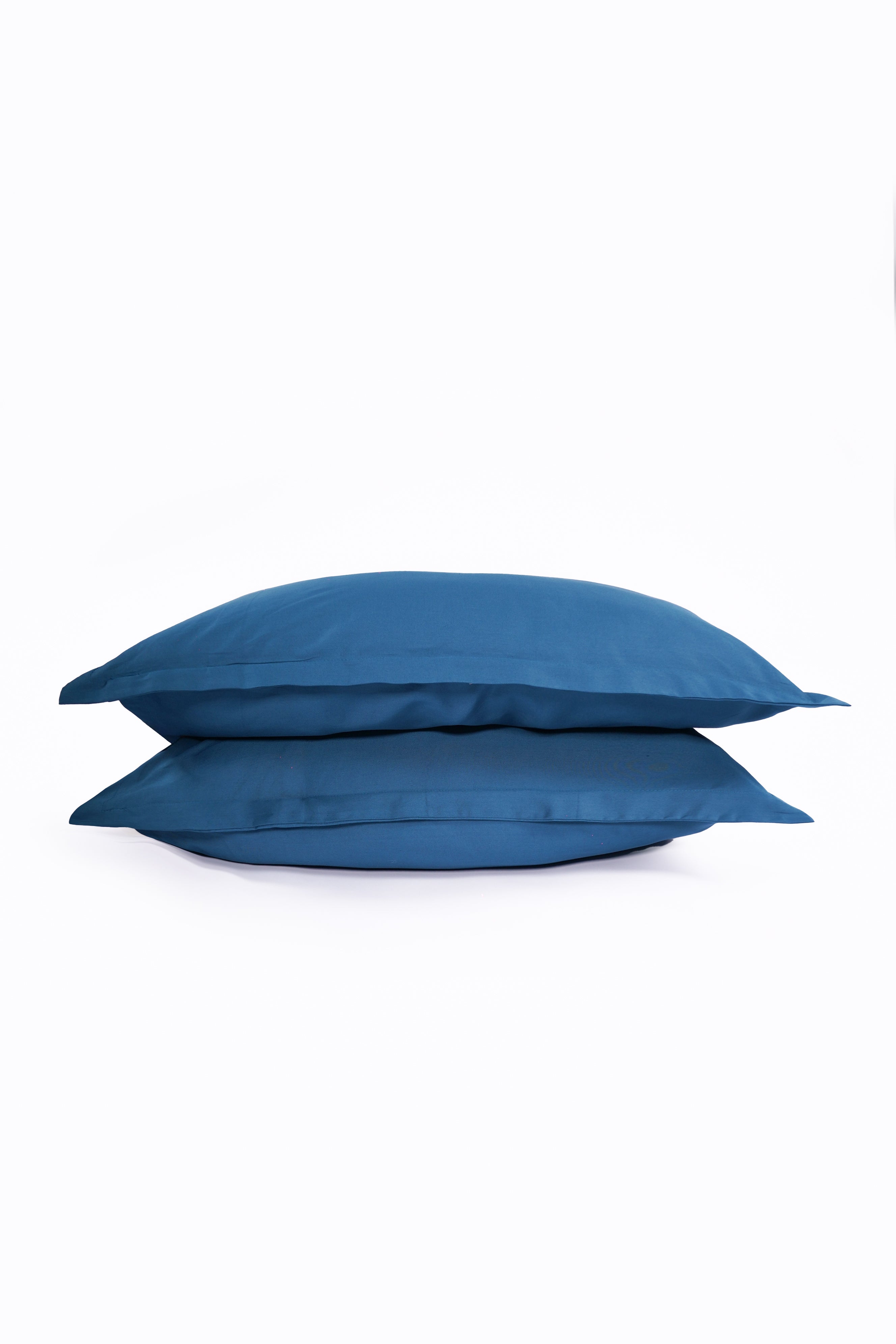 Dark Blue - Cotton Satin Pillowcase