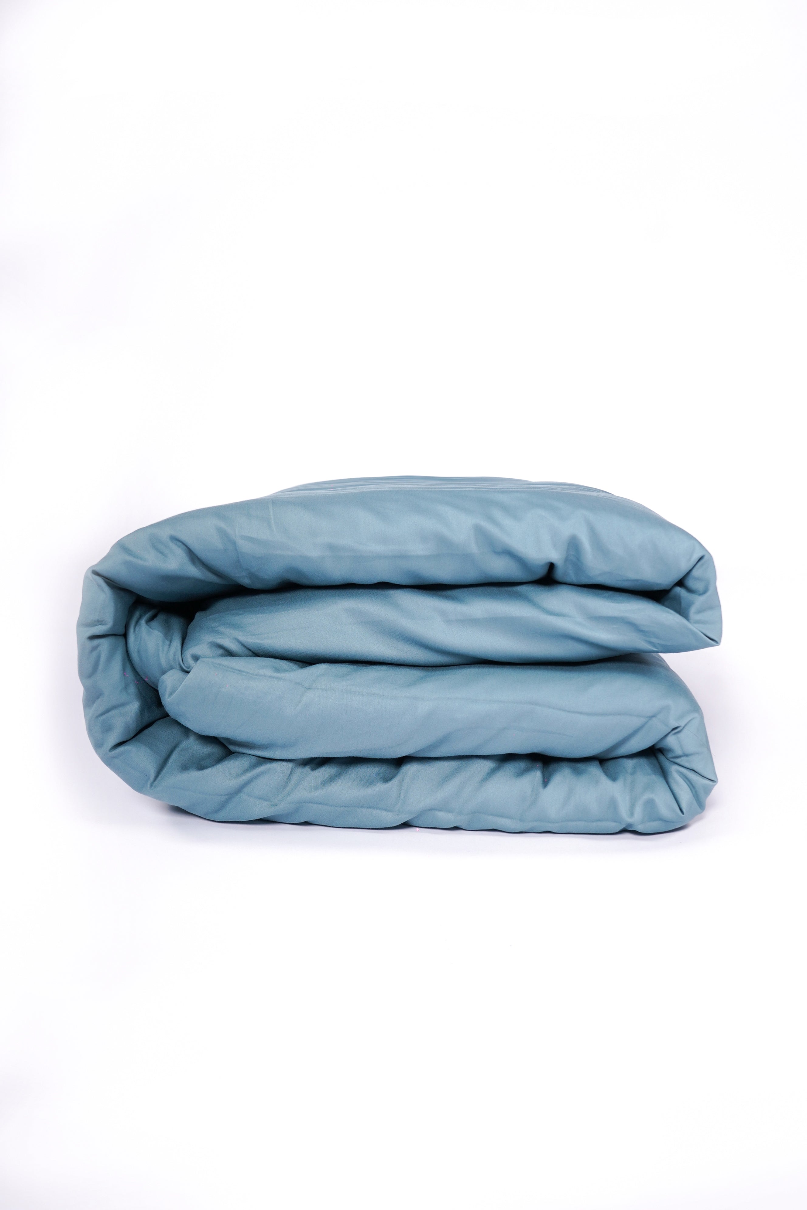 Light Blue - Cotton Satin Duvet Cover