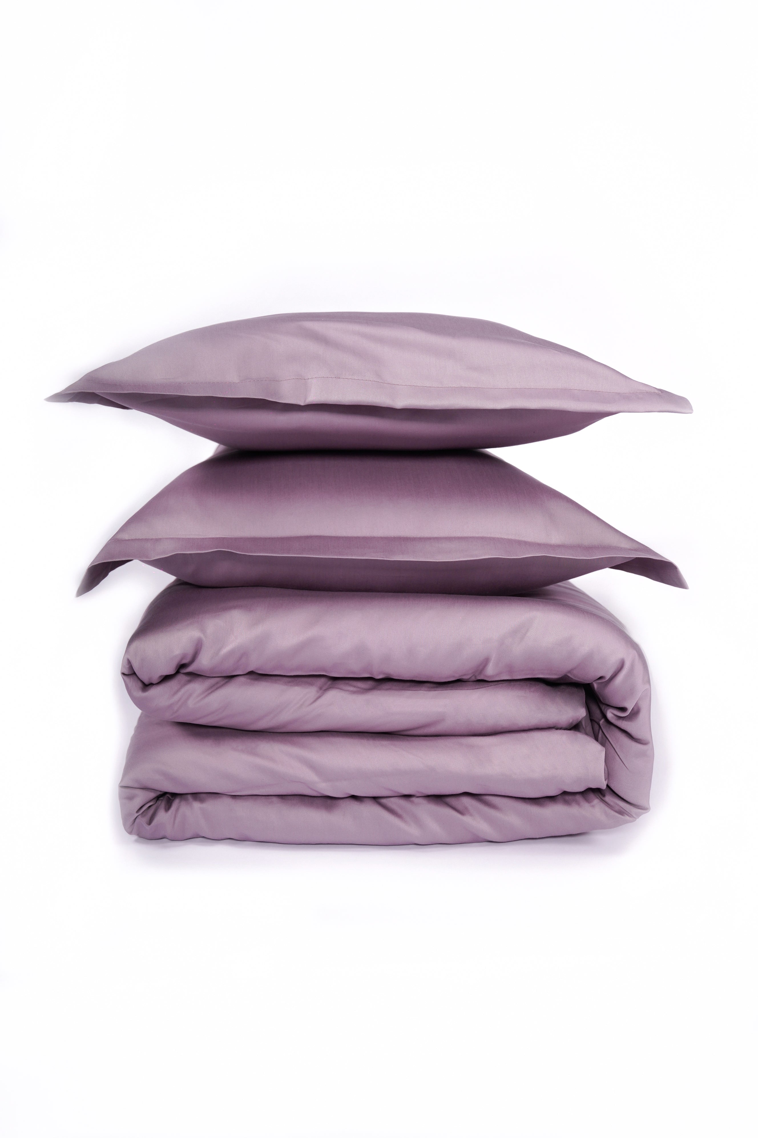 Lilac - Cotton Satin Duvet Cover Set