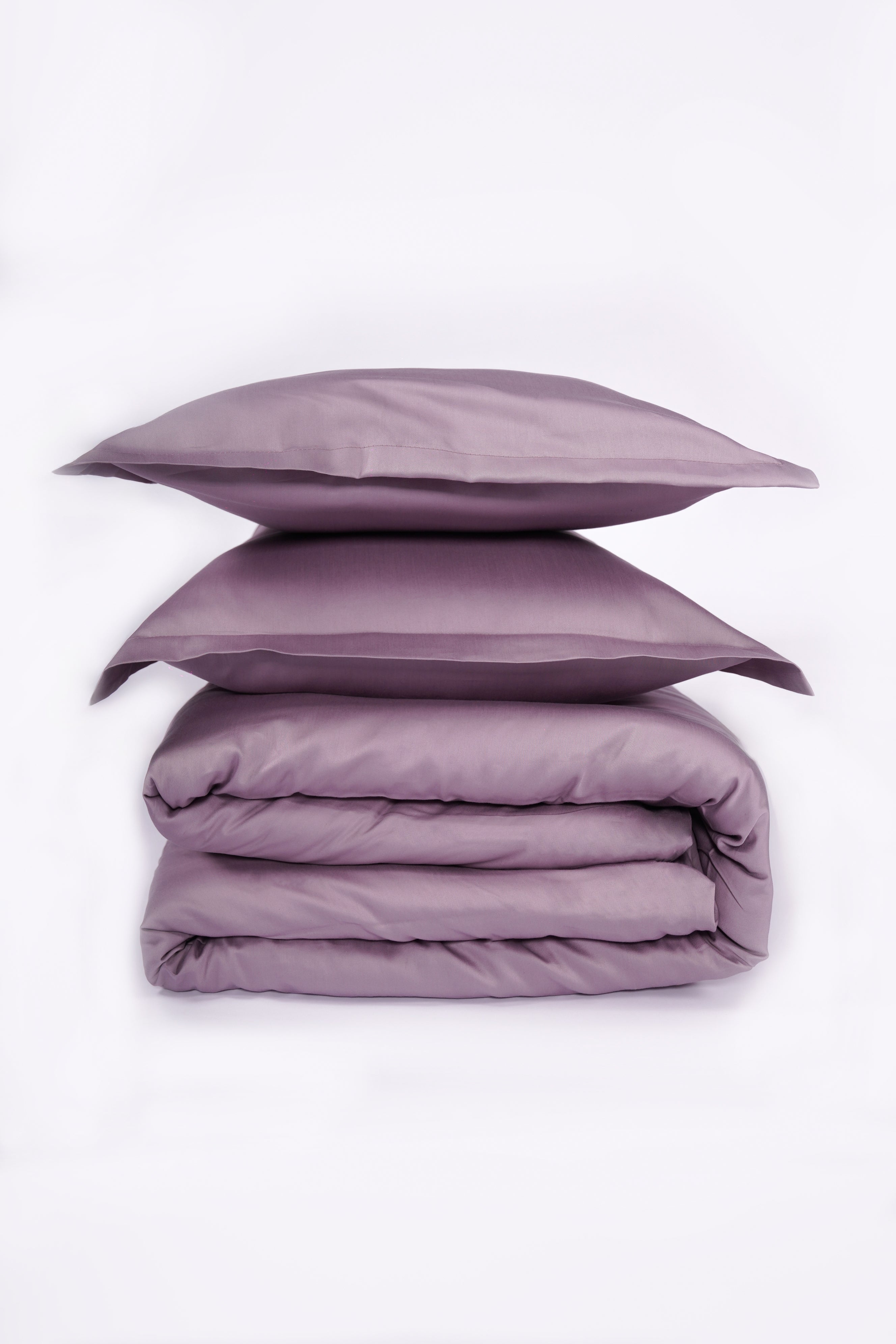 Lilac - Cotton Satin Duvet Cover