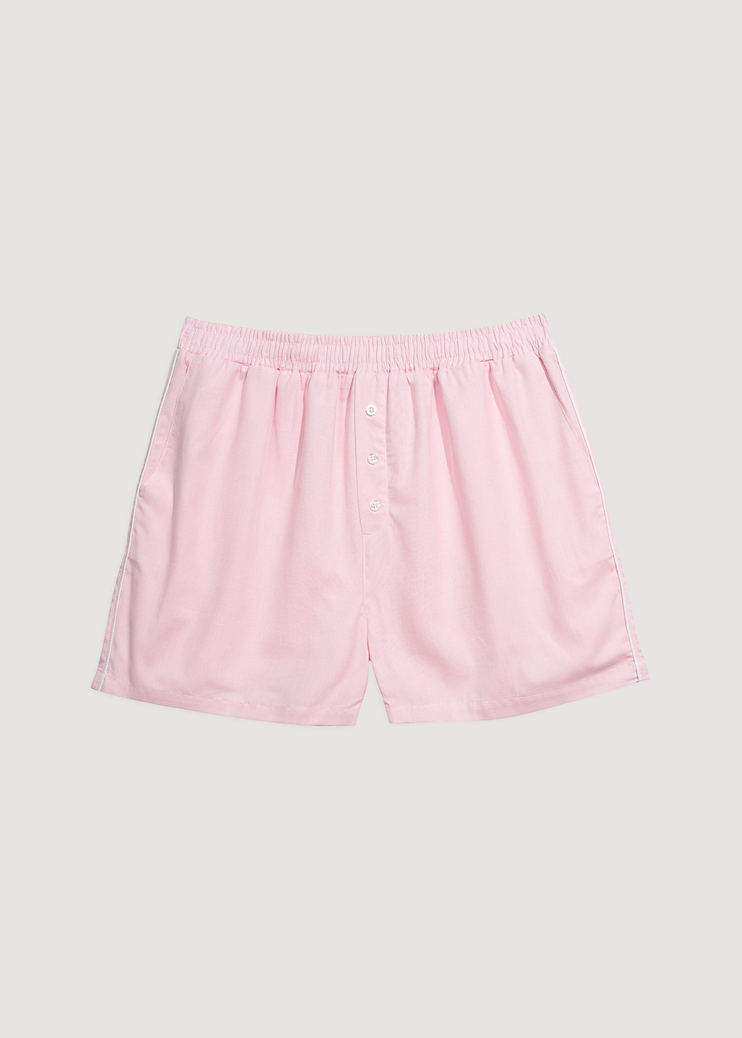 Pembe - Oxford Pijama Şort