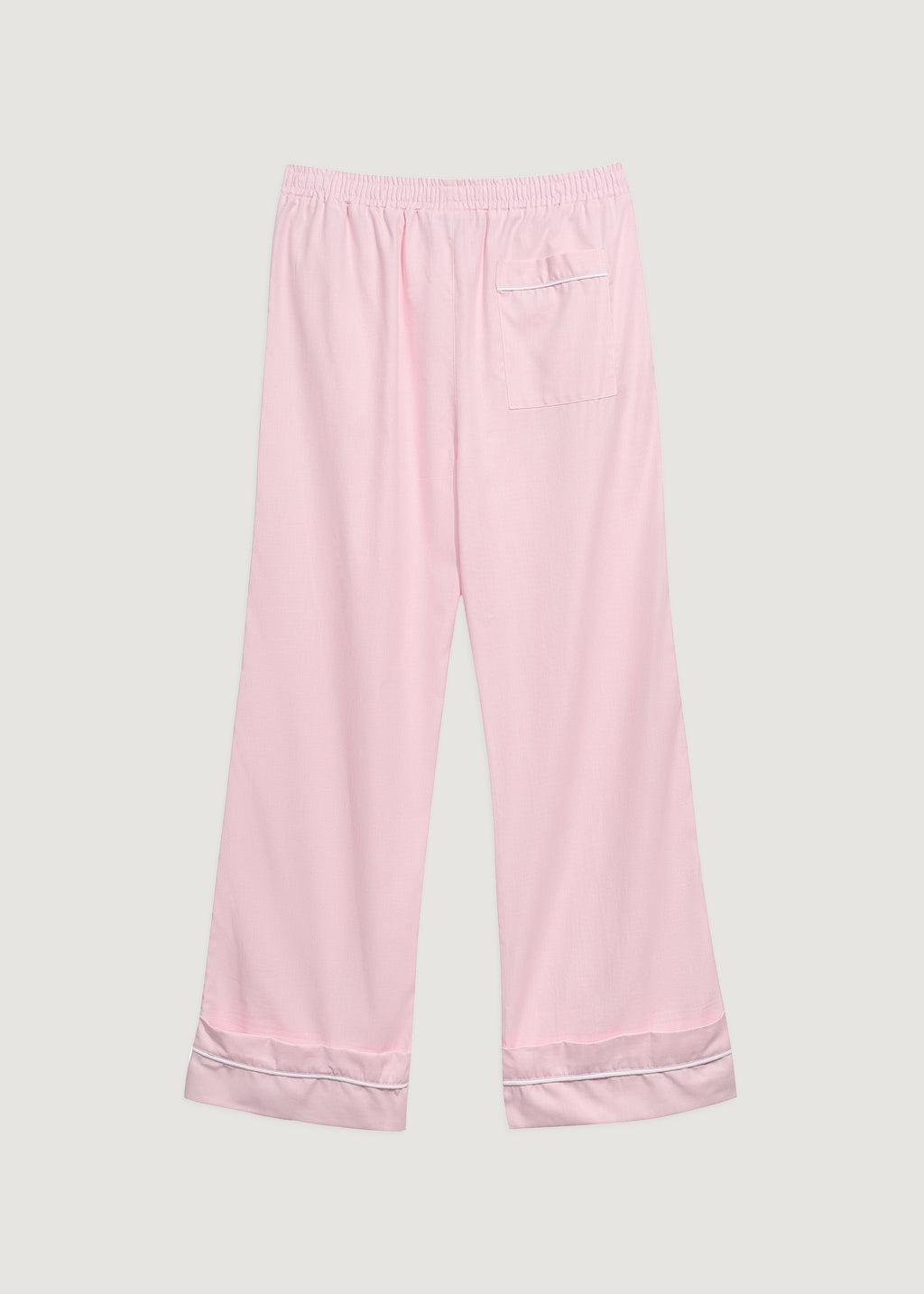 Pembe - Oxford Pijama Pantolon