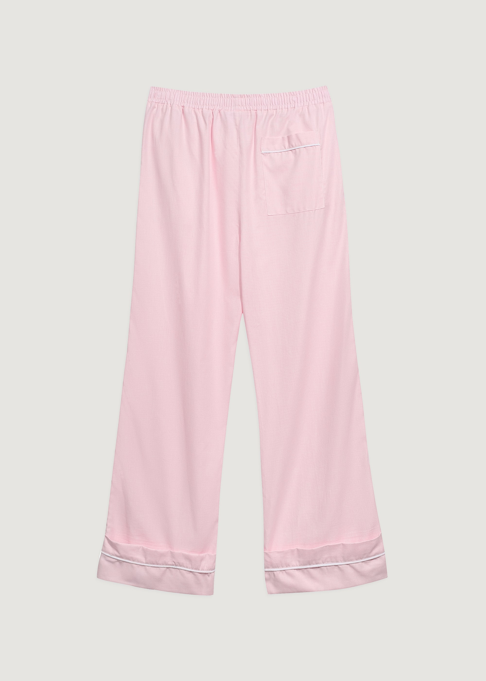 Pembe - Oxford Pijama Pantolon