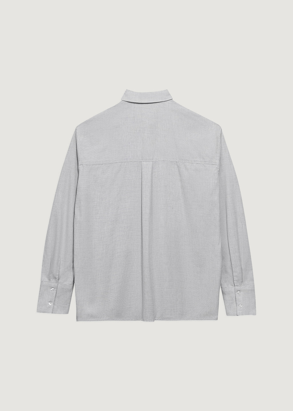 Beyaz - Oxford Pijama Gömlek