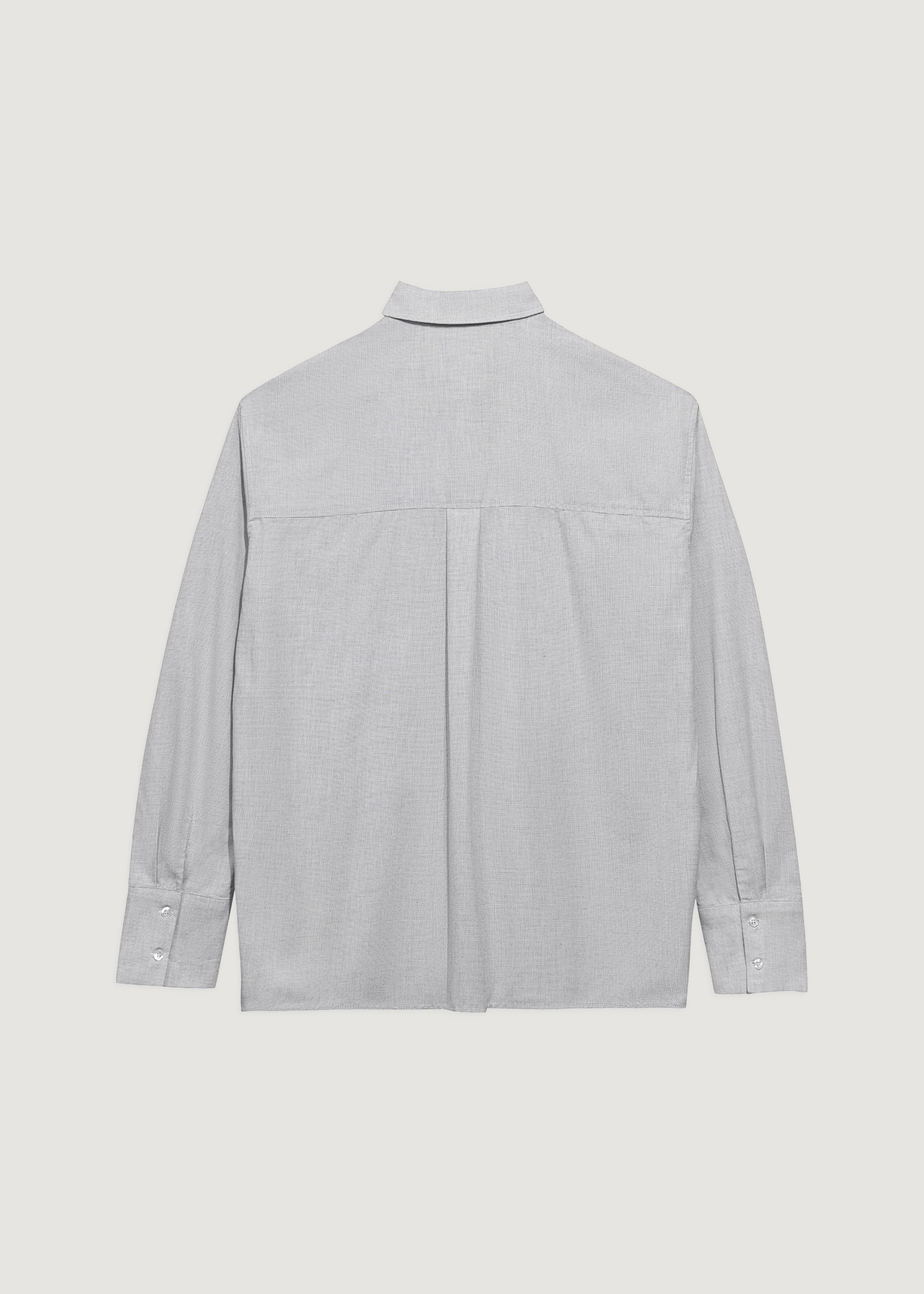 Beyaz - Oxford Pijama Gömlek