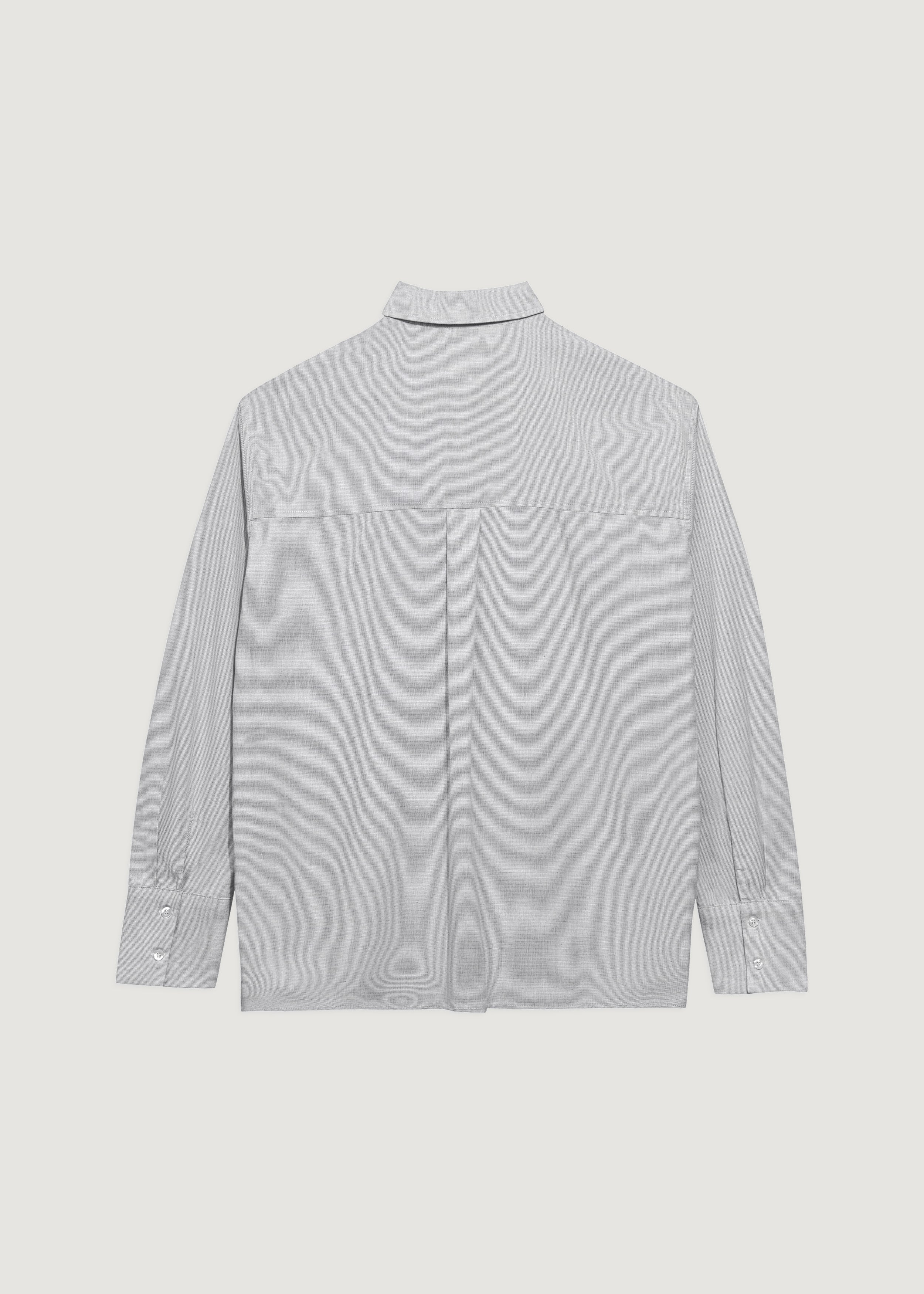 Beyaz - Oxford Pijama Gömlek