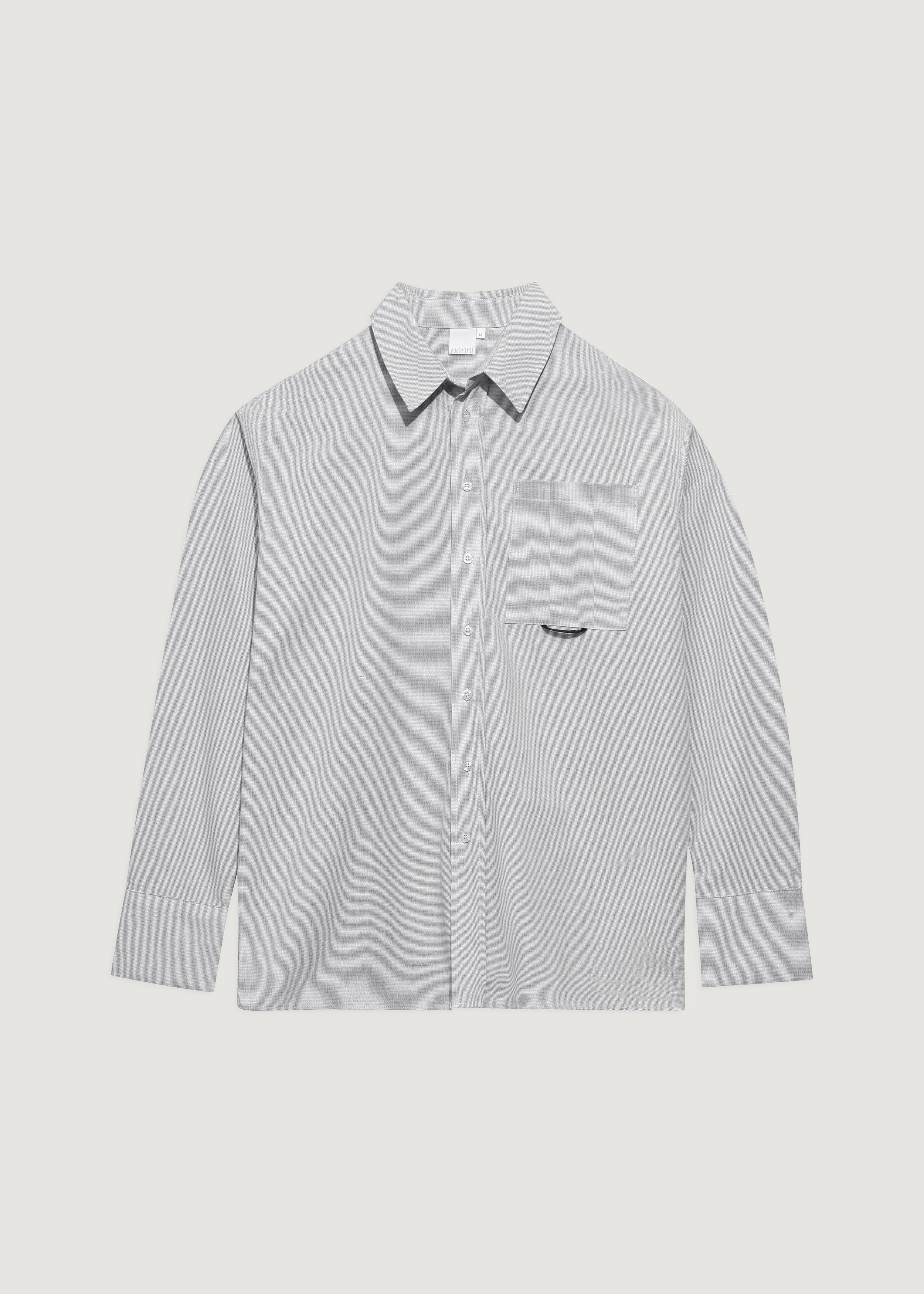 Beyaz - Oxford Pijama Gömlek