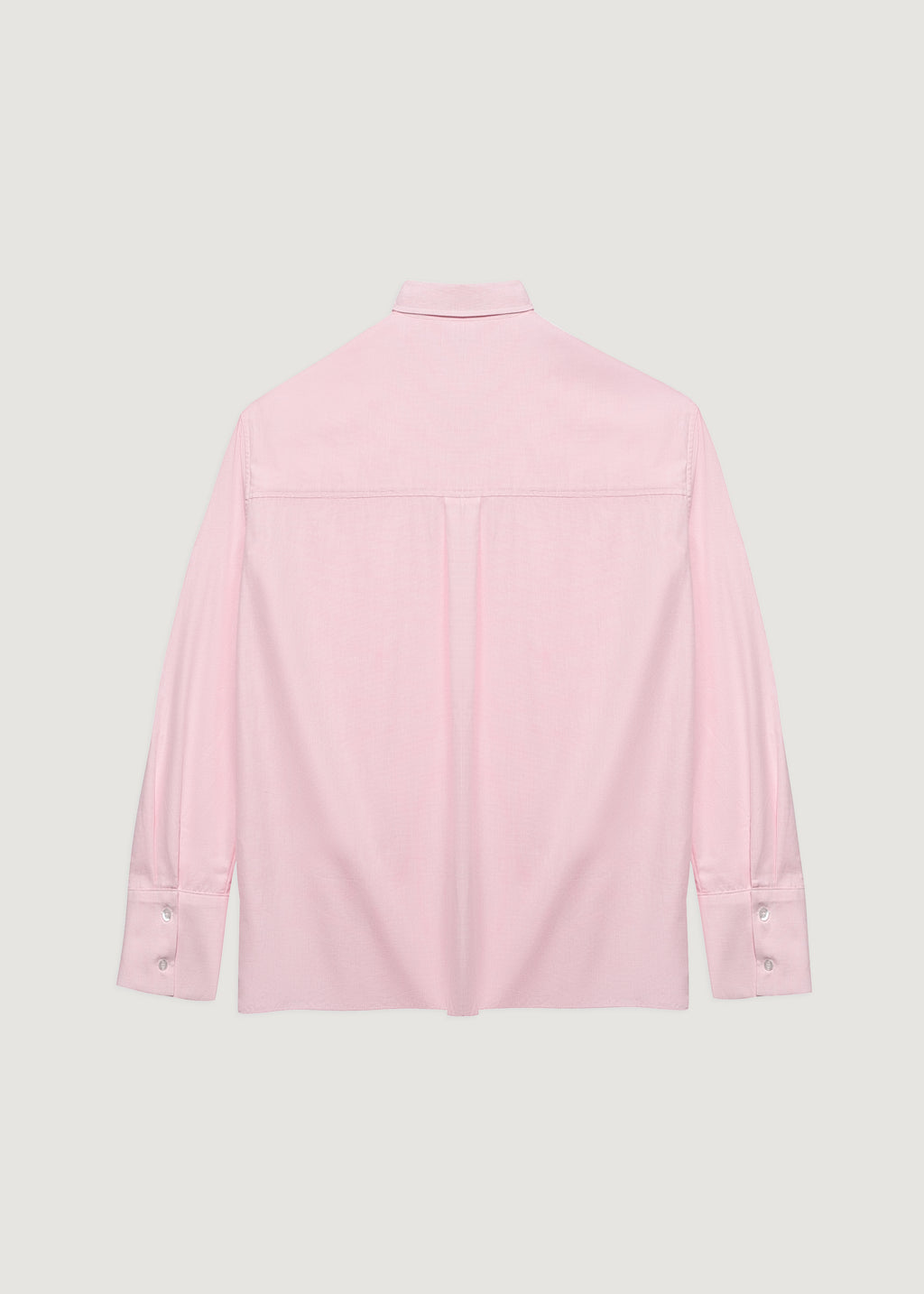 Pembe - Oxford Pijama Gömlek