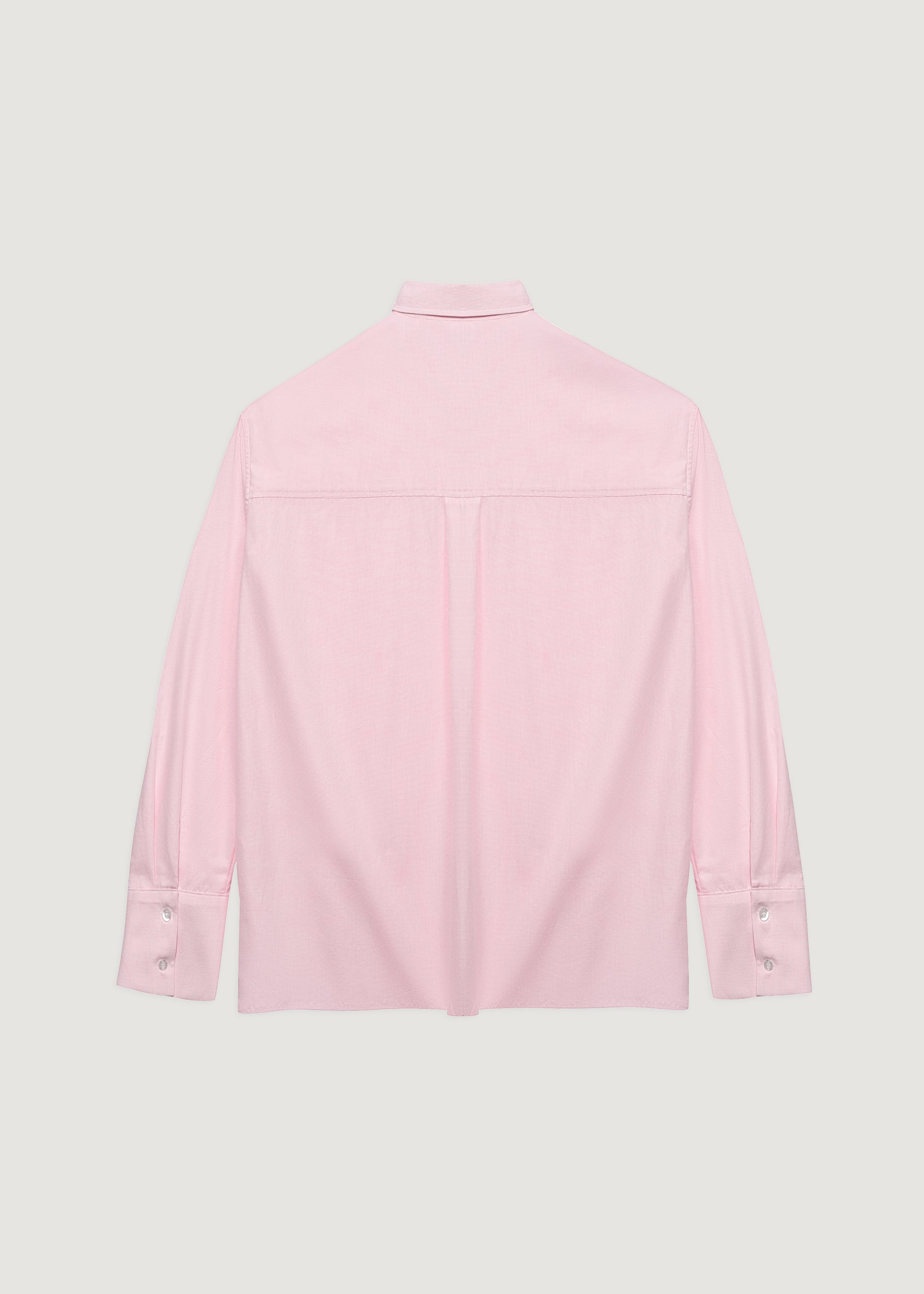 Pembe - Oxford Pijama Gömlek