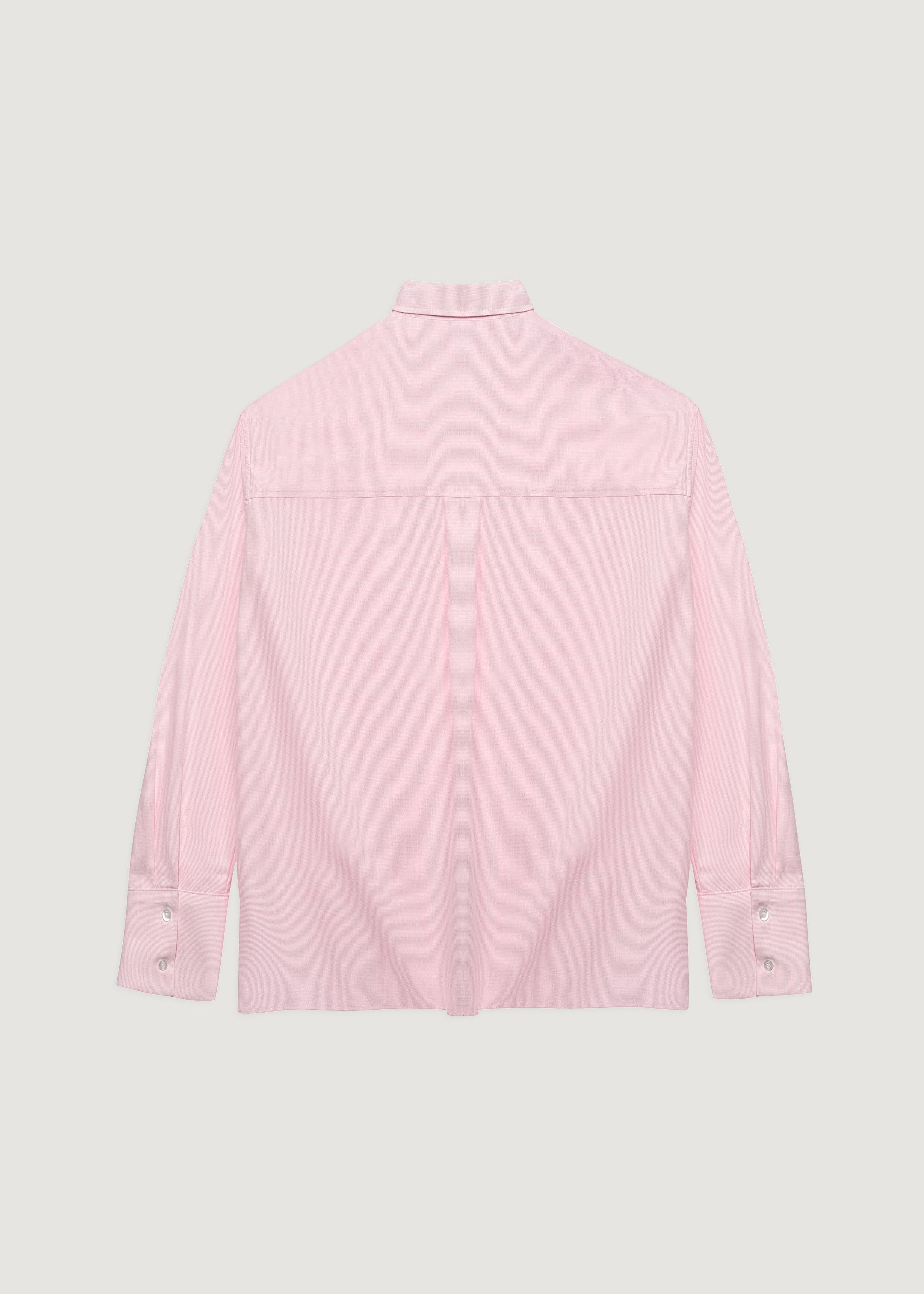 Pembe - Oxford Pijama Gömlek