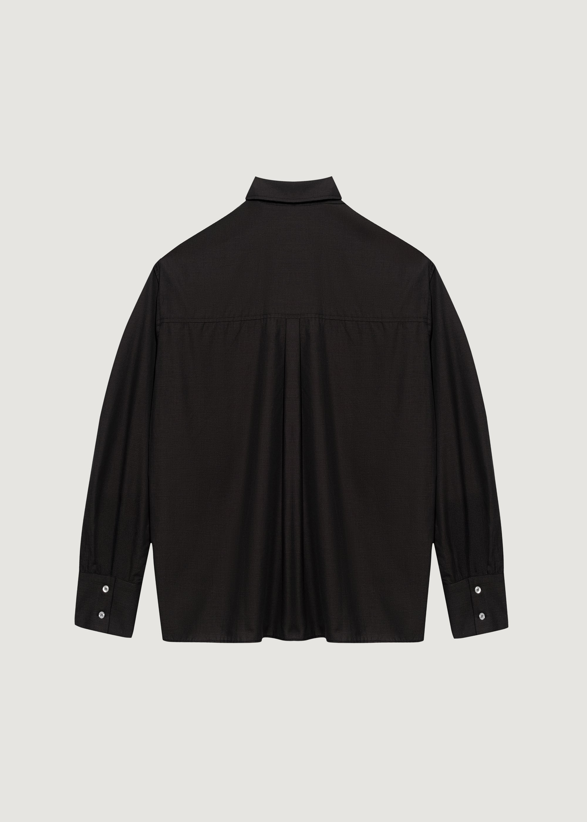 Kahverengi - Oxford Pijama Gömlek